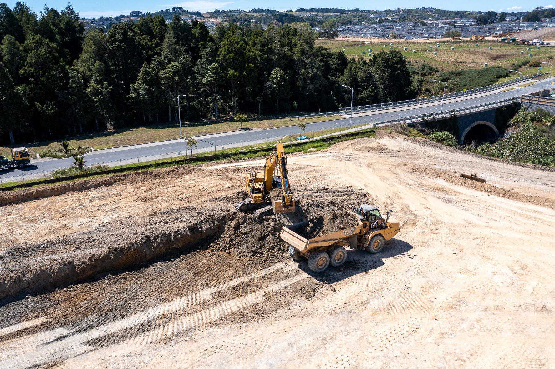 Bulk earthworks